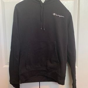 black champion hoodie